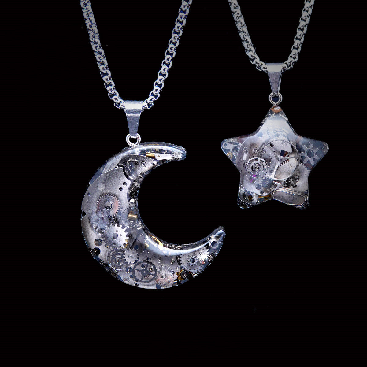 New Original Star Moon Necklace PrestigePearls