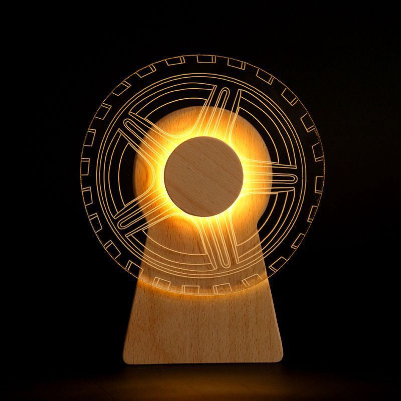 Rotating Windmill Music Night Light - prestigepearls