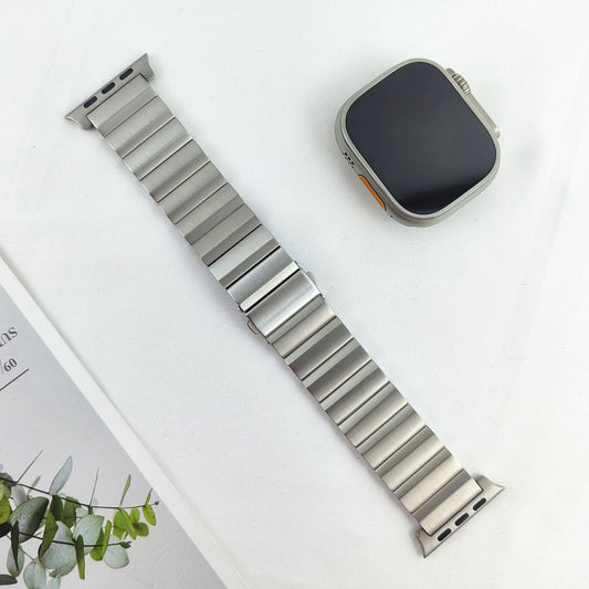 Large Particle Titanium Alloy Watch Strap PrestigePearls