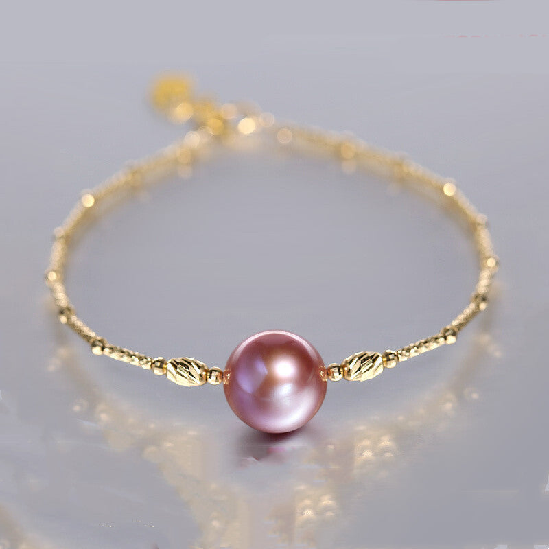 Purple Freshwater Symphony Pearl Bracelet PrestigePearls