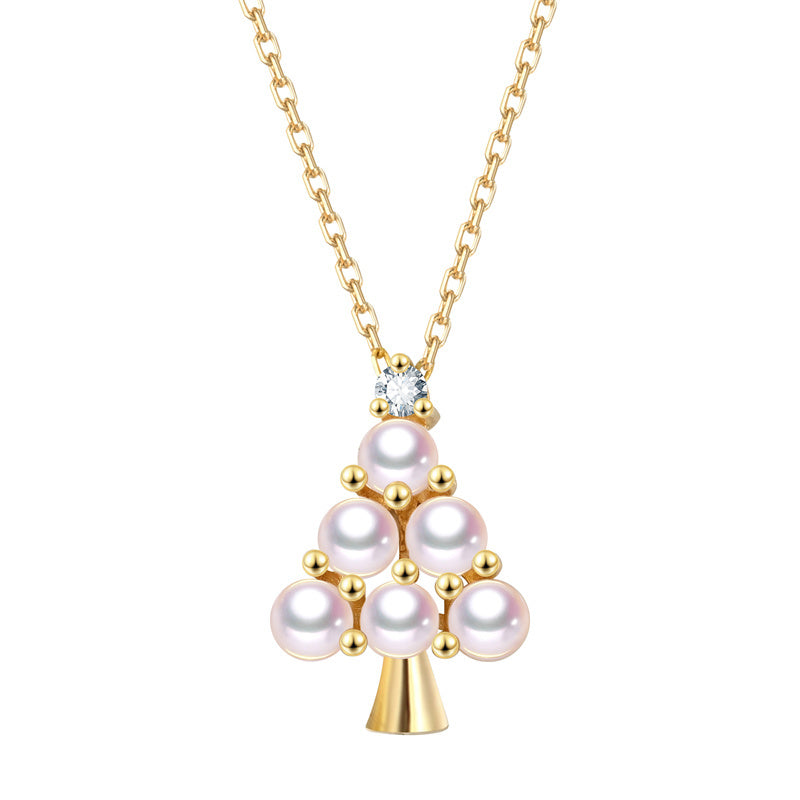 Sea Pearl Necklace Inlaid With Diamonds PrestigePearls