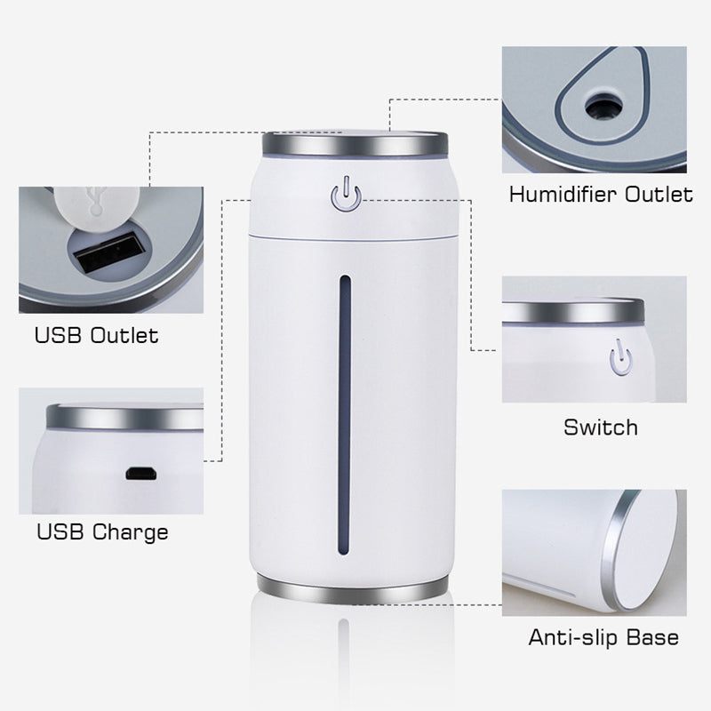 Hot Selling Car Humidifier 220ML Mini USB Aroma Diffuser Wholesale Air Humidificator - Prestige Pearls