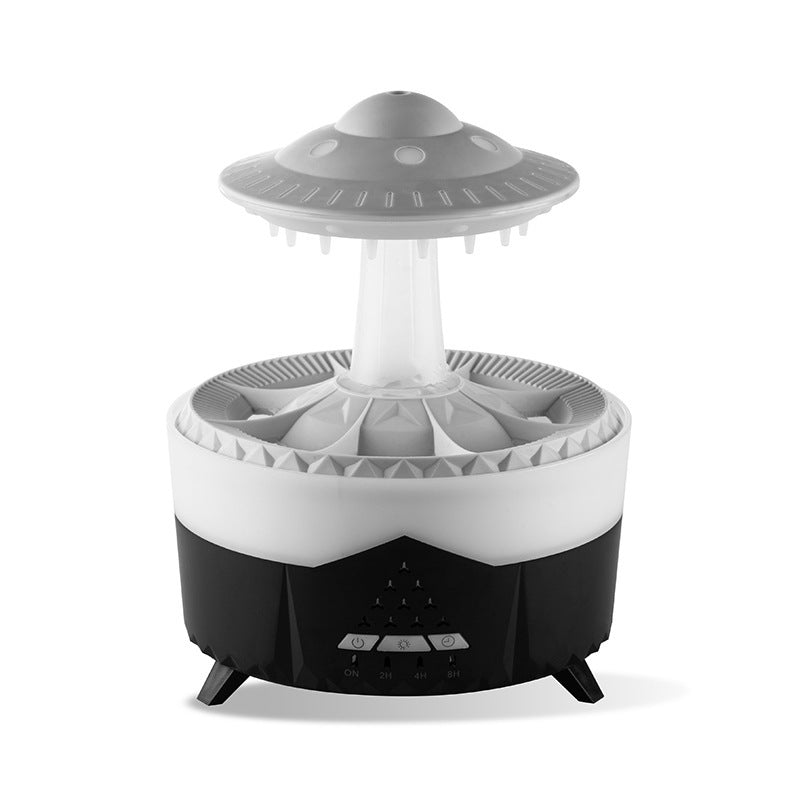 New UFO Raindrop Humidifier Water Drop Air Humidifier USB Aromatherapy Essential Oils Aroma Air Diffuser Household Mist Maker Home Decor PrestigePearls