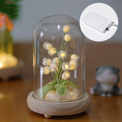 Floral Glow Night Light- Lily Of The Valley Tulip Night Light PrestigePearls